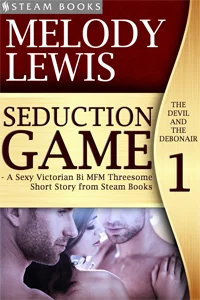 Seduction Game by Melody Lewis The Earl of Stonegate, called the Devil of the ton, and the Earl of Blackvale, known as the Debonair of the ton, have a few things in common. They are both wealthy, dashing enough to make women swoon... and they both want each other. The problem is neither of them wants to surrender to the other and instead of settling the matter with a duel they decide to hold a contest: which of them can seduce the lovely but plain Lady Agnes. May the best gentleman win. Available now at Amazon!