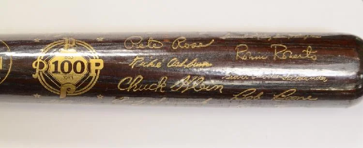 1983 Phillies Centennial bat