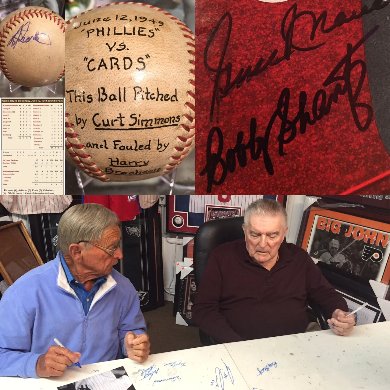 Bobby Shantz and Curt Simmons