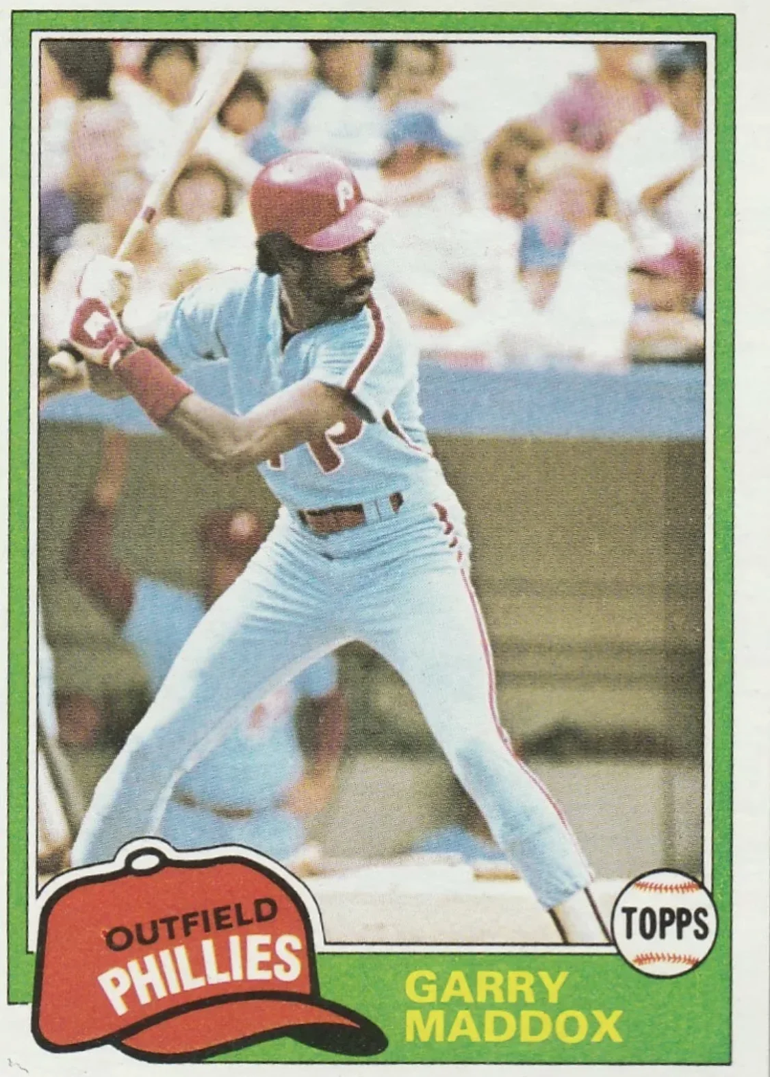 Garry Maddox 1981 Topps