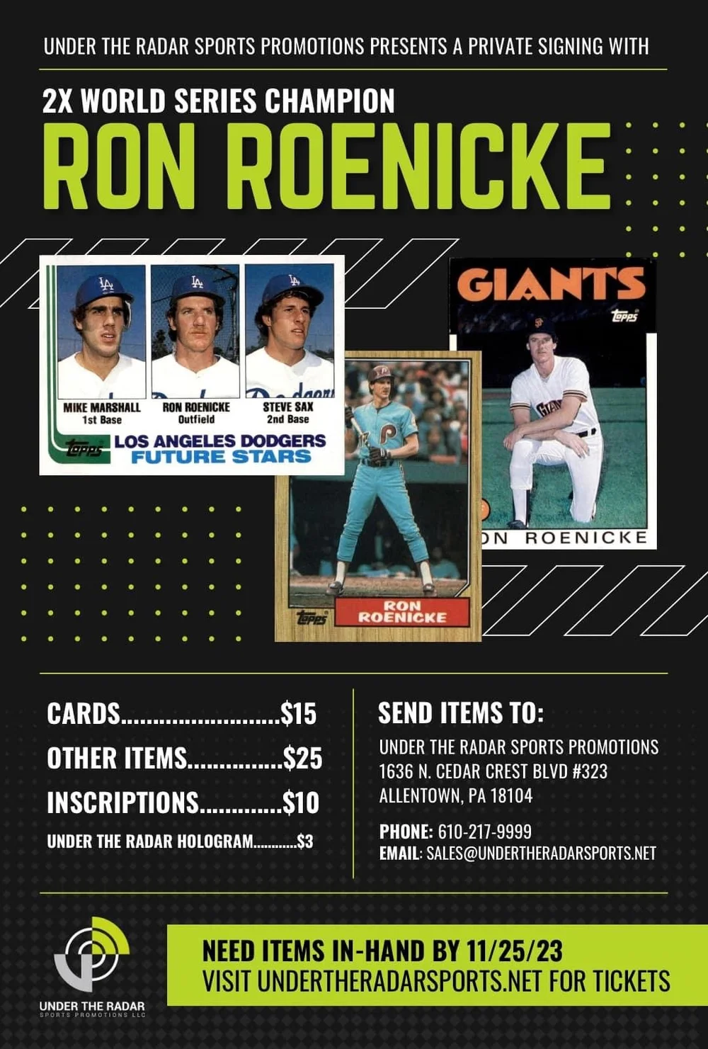 Phillies Autograph Signings — The Phillies Collector