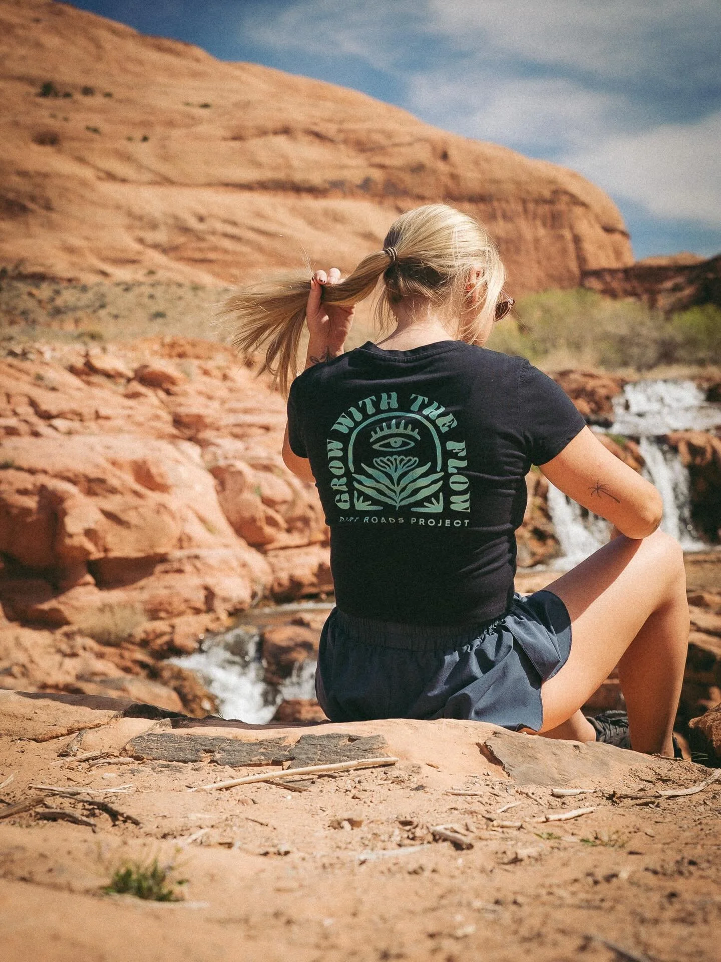 I&rsquo;ll totally go with the flow if it means I get to explore rivers and waterfalls. 🌊🧿🌱

#naturevibes #outdoorsygirl #hikingaddict #gowiththeflow #adventure