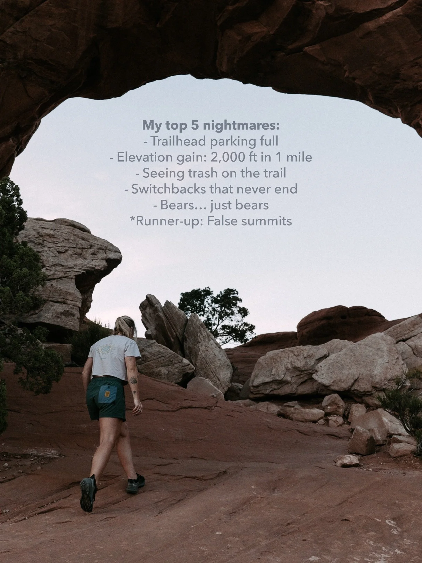 Actually, the real scary thing isn&rsquo;t the miles. It&rsquo;s losing the land to hike them on.

#protectnature #publiclands #hiking #adventureenthusiast #traillife