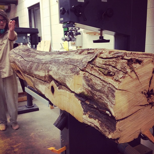 Trees on the band saw