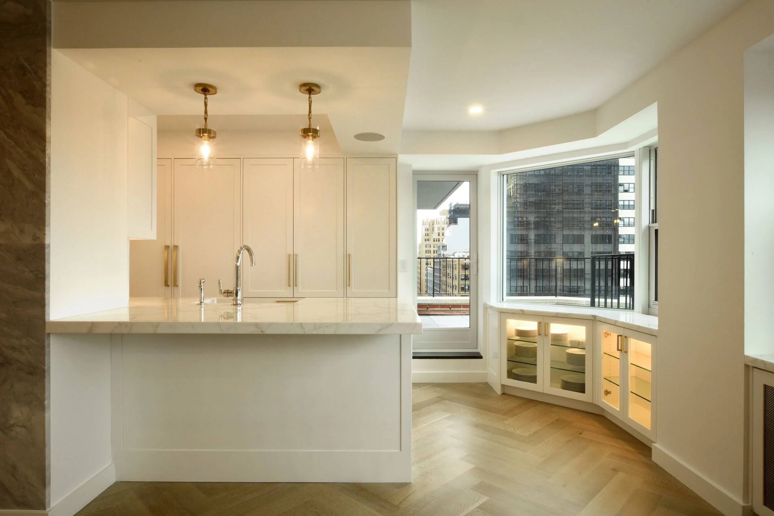 Transitional Projects Teoria Kitchen Remodeling New York