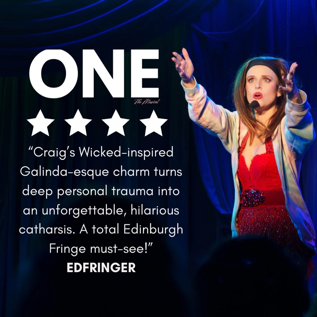 Thank you @edfringer !!! ⭐️⭐️⭐️⭐️ 8 shows left Edinburgh!!
.
.
.
#edinburghfringe #musicalcomedy #onewomanmusical #comedicpopstar