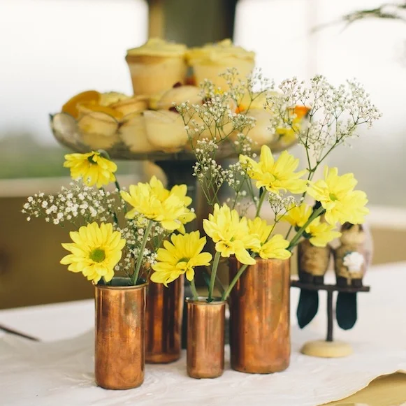 Copper vases