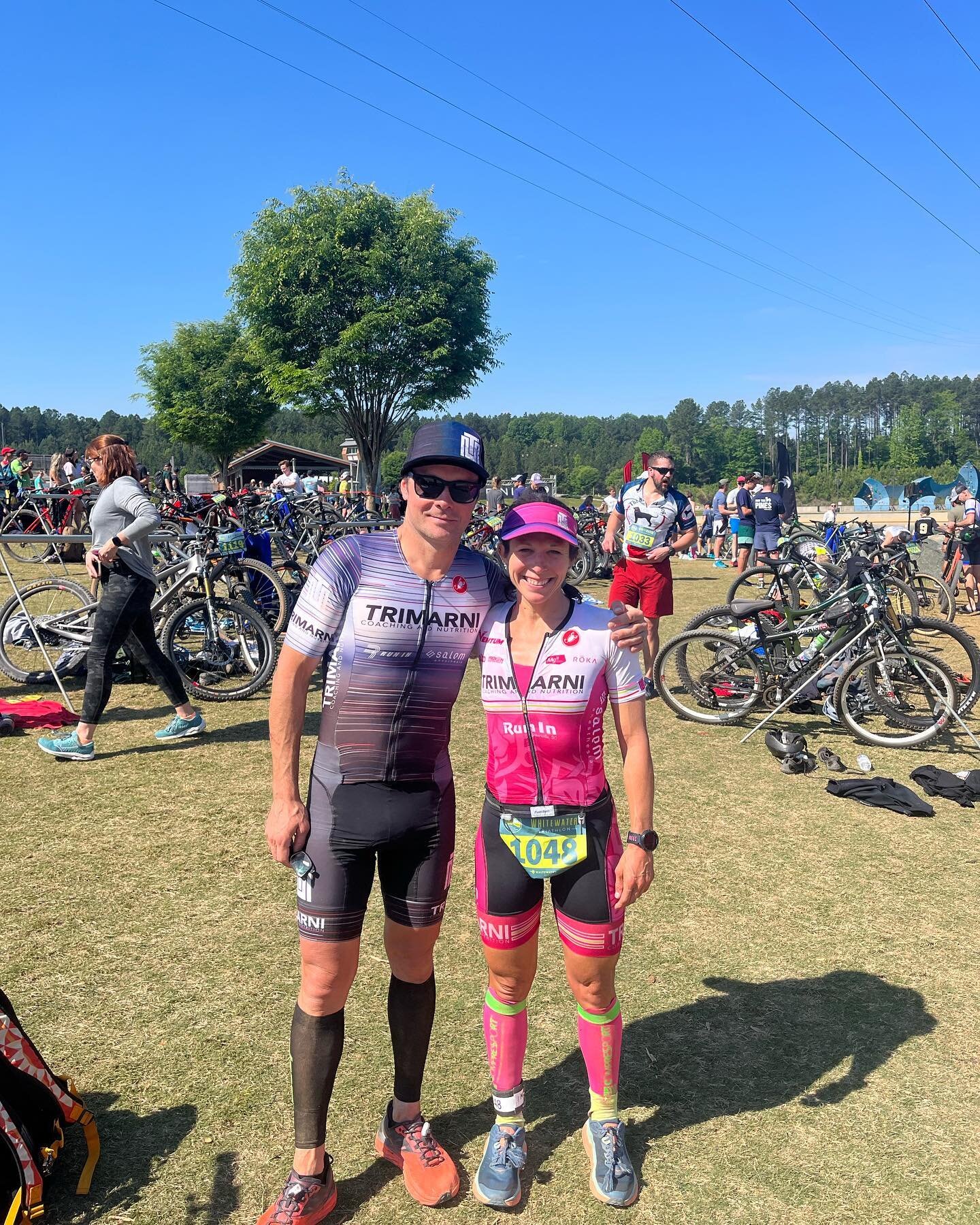 One year ago today we were racing at the Ironman World Championship St George. That race was my 6th World Championship and 18th Ironman. 

Today we participated in the Whitewater Off Road Triathlon in NC, and both placed 1st overall. 

After 17 years