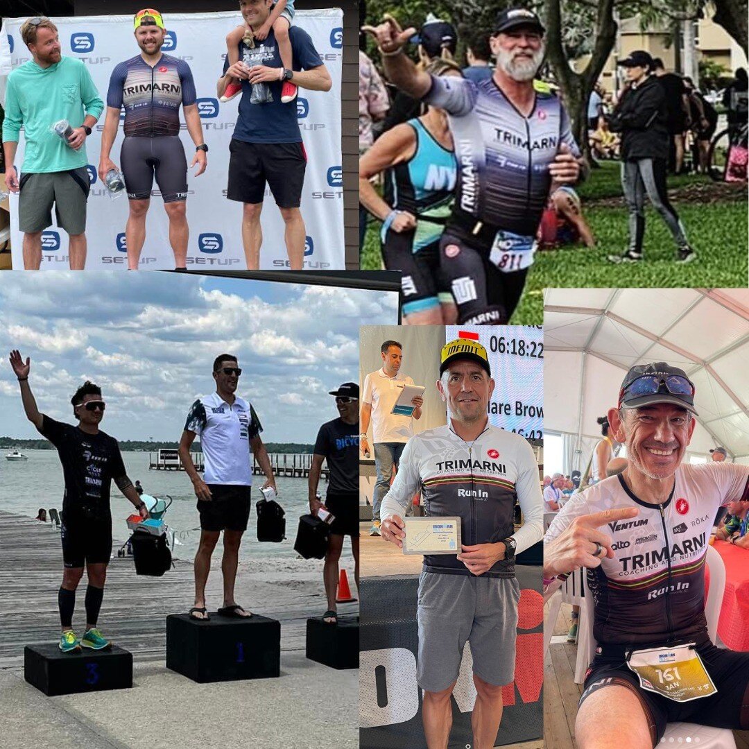 Happy Motivational Monday!!
We love the weekend because it means it's time for the Trimarni athletes and team members to do what they love to do - RACE! 
Adina and Kelly supported their four-legged friends at Pedal for Paws. Dave had a great (duathlo