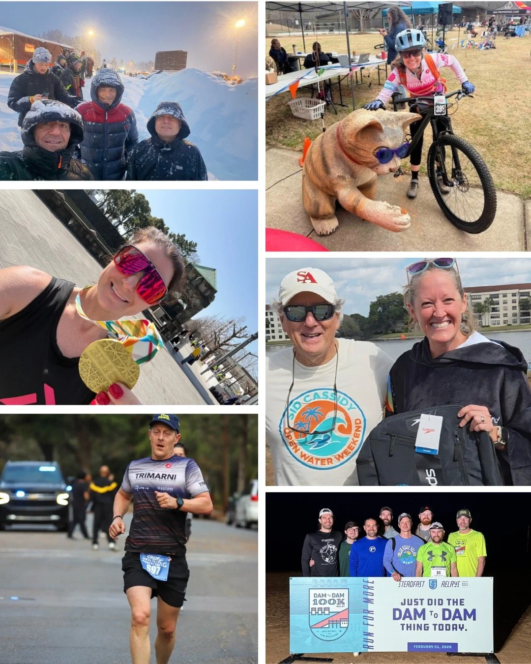 It's time to celebrate the Trimarni athletes and team members! 🎉

At the Tokyo Marathon, Kathryn ran strong and steady for a 4:21 finishing time and checked another marathon major off her bucket list.&nbsp;

At the Greenville Half Marathon, Vicki pe