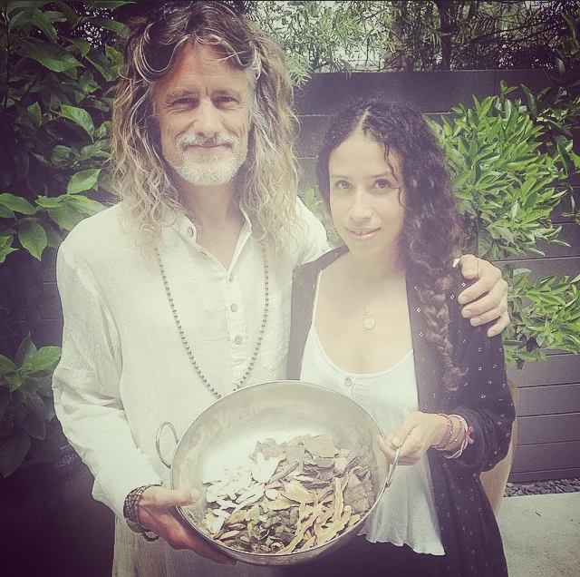Raven with mentor Prashanti de Jagar