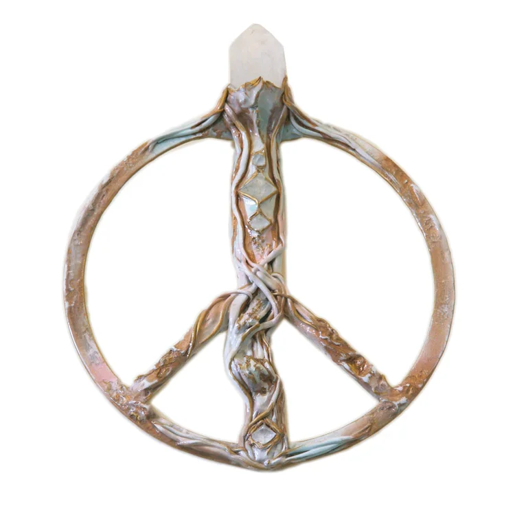  One of a kind Peace Portal collaboration by Erin of Active Culture Family + Adina Mills
