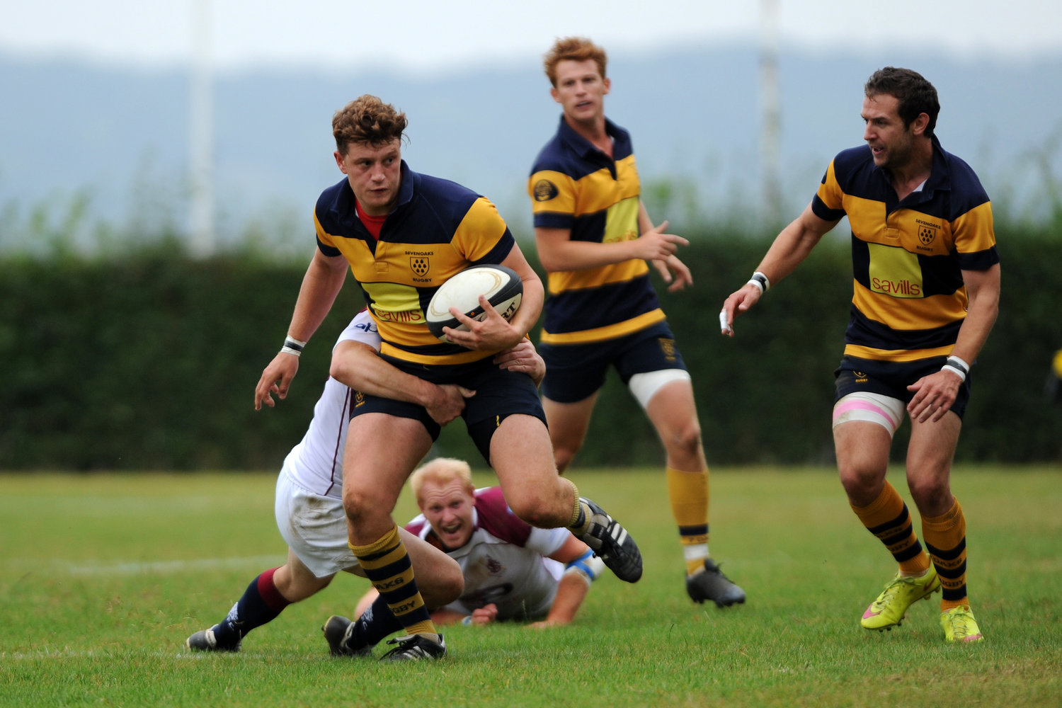 Both the 2nd XV and the 3rd XV posted a half century of points in their matches last weekend. Photo Credit: David Purday