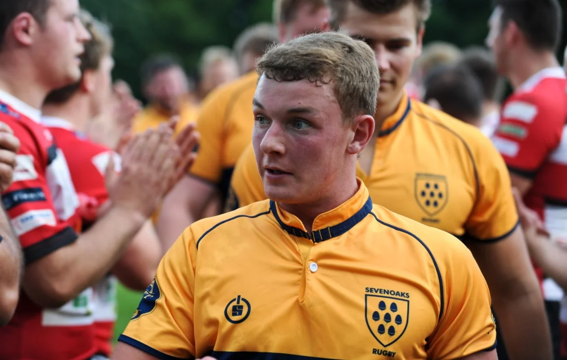 Scrum Half Rhys Kinchen-Goldsmith was injured badly after 25 minutes. Photo Creit: David Purday