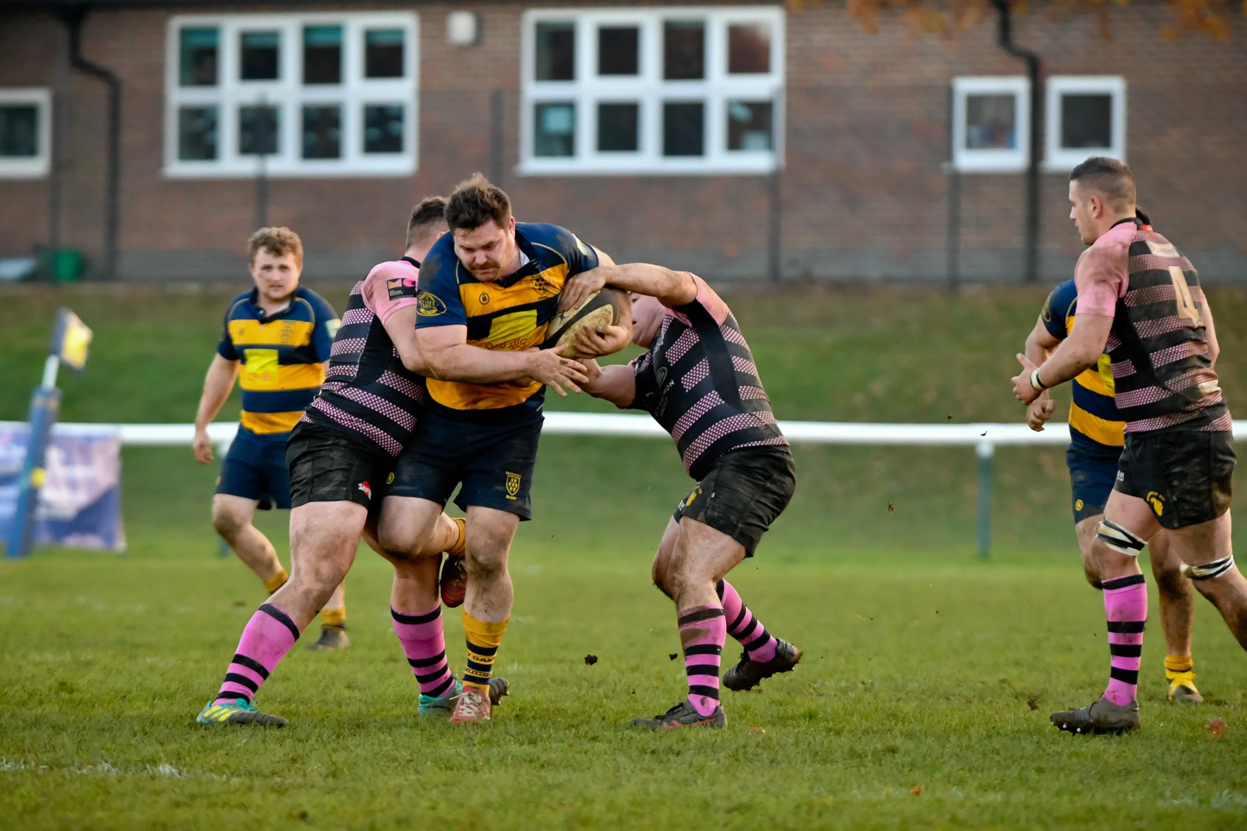 Dan Power looks to break through in last weekend’s match against Camberley. Photo Credit: David Purday