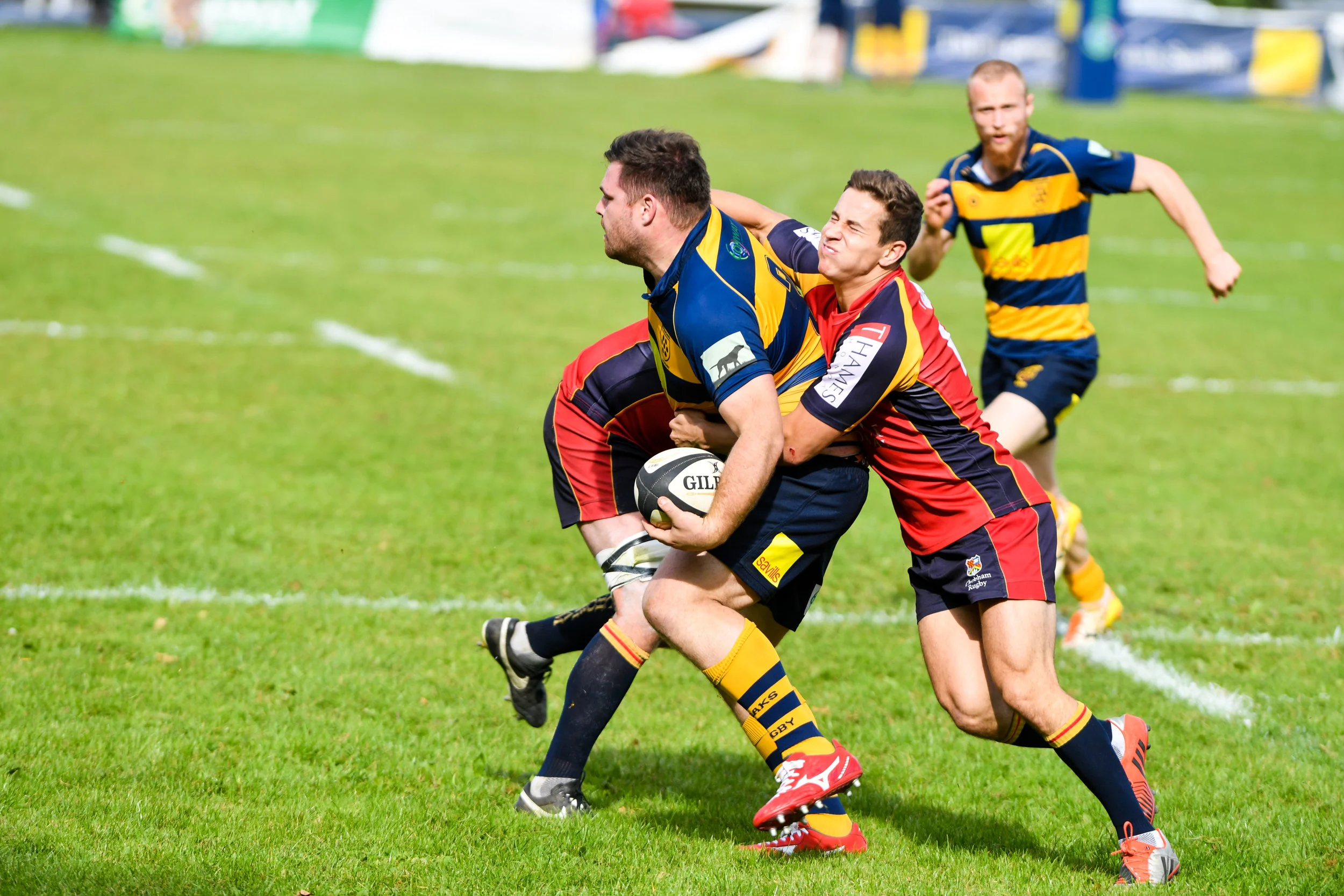 Not only a formidable runner and defender, Power shows deft touches with the ball in hand as shown earlier on this season when Oaks took on Chobham at the Paddock. Photo Credit: David Purday