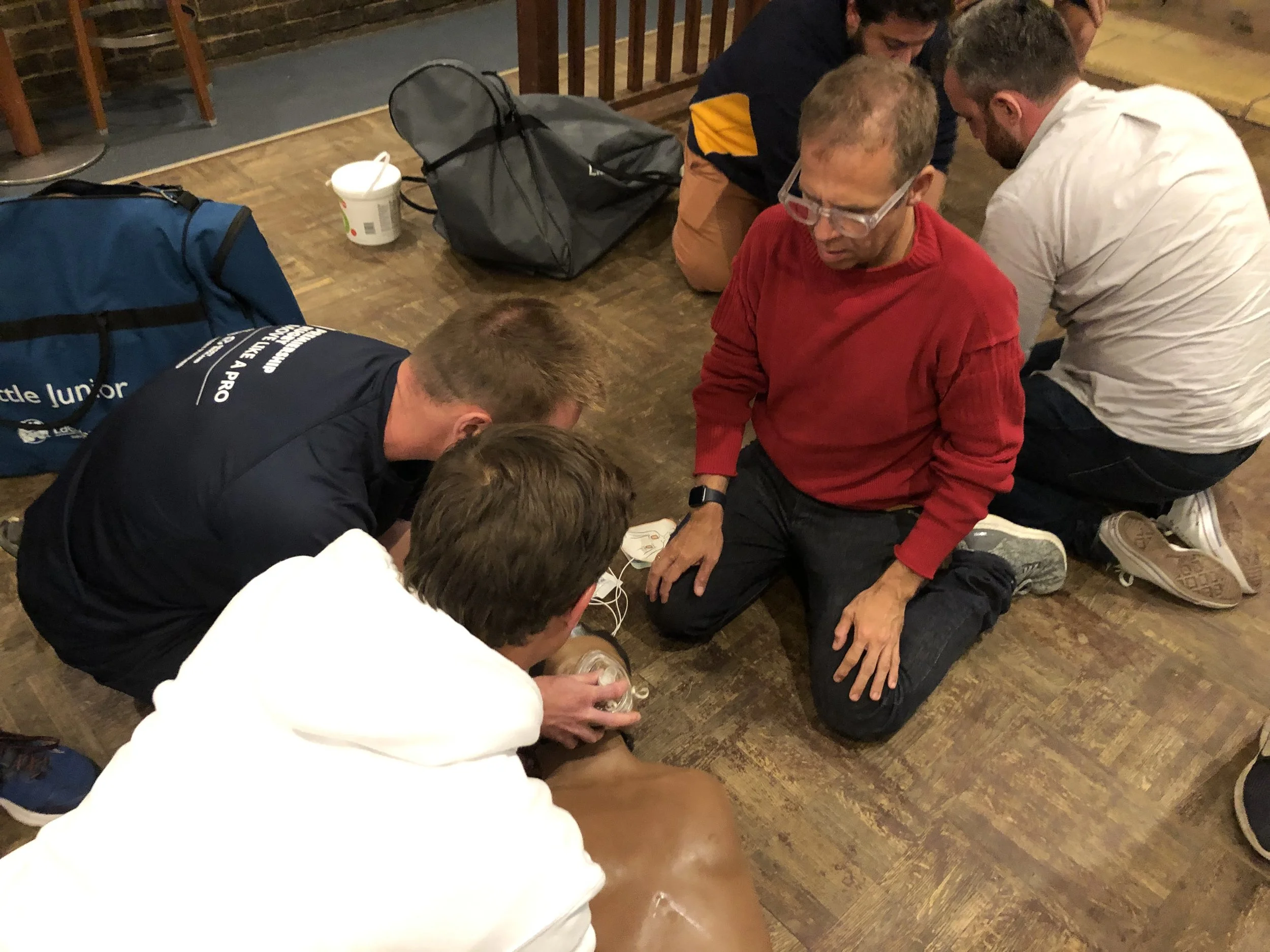 First Aid training rolls out across Junior Section