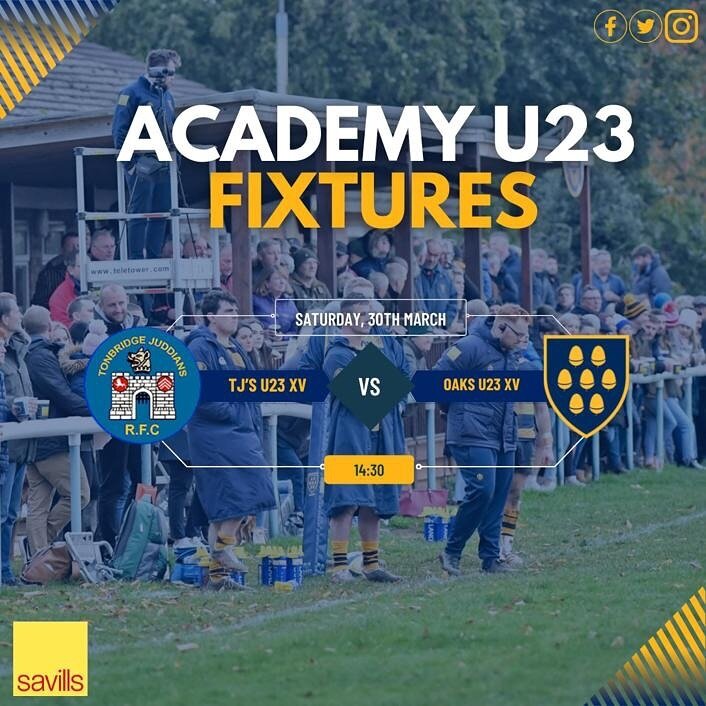 Tomorrow we have a new variety of team in play, as we select for the U23s that don&rsquo;t normally feature in our squads - looking to bring back those at uni or working away, playing local friends TJs in what promises to be a cracking game during a 