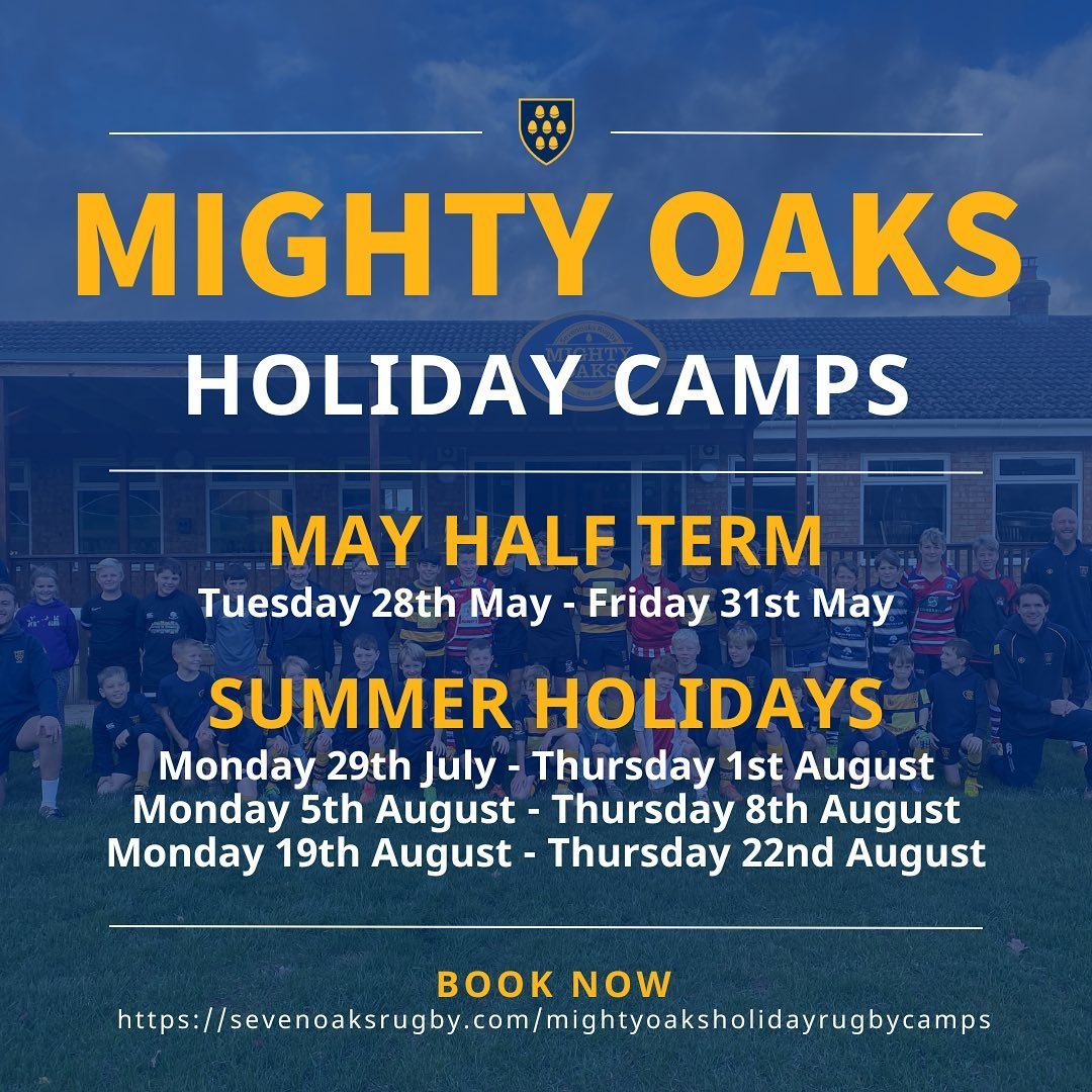 Welcome to the Mighty Oaks Holiday Camps, where we offer an inclusive, enjoyable, and safe environment to enable all to have fun, develop their skills, game understanding and decision making through playing rugby &amp; multi sports!

The Mighty Oaks 
