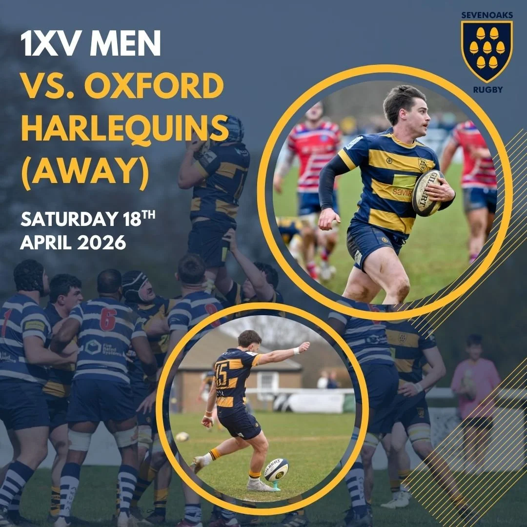 Oxford Rfc Oxford Harlequins vs. 1XV Men Sevenoaks RFC — Sevenoaks Rugby