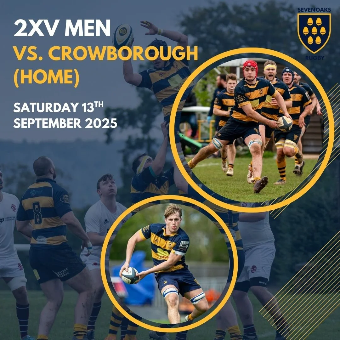 2XV Men Sevenoaks RFC vs. Crowborough RFC — Sevenoaks Rugby