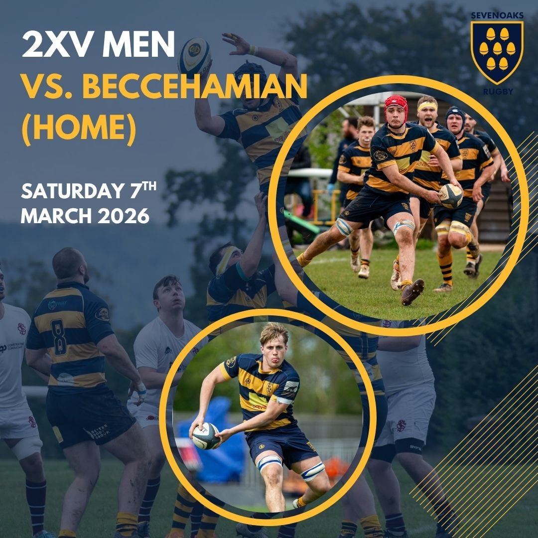 2XV Men Sevenoaks RFC vs. Beccehamian RFC — Sevenoaks Rugby