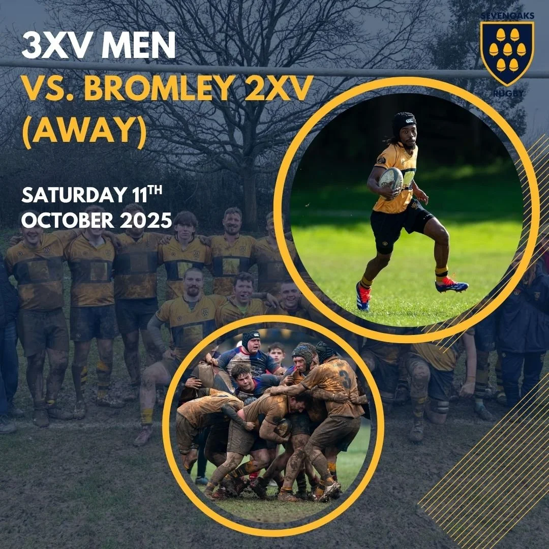 Bromley 2XV vs. 3XV Men Sevenoaks RFC — Sevenoaks Rugby
