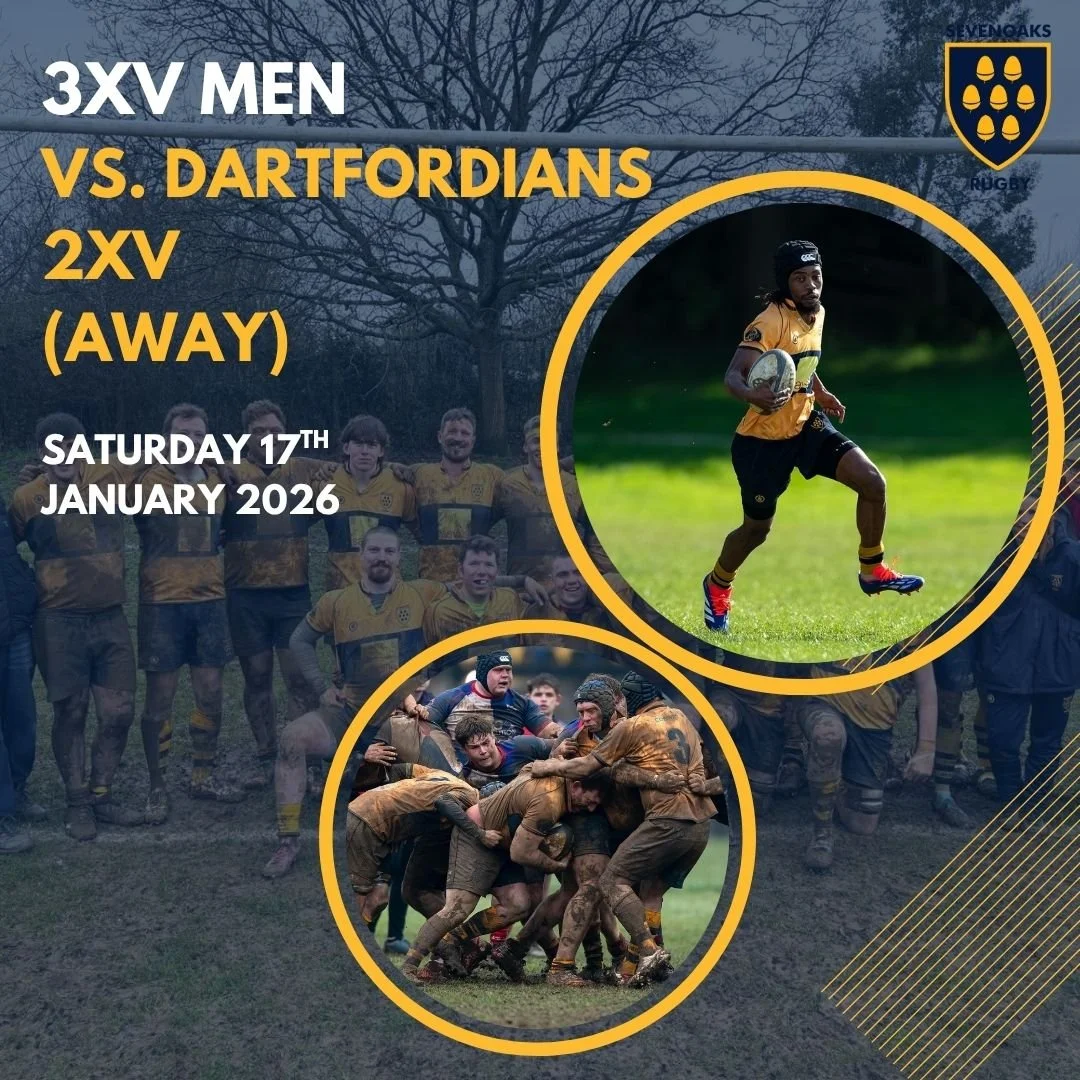 Dartfordians 2XV vs. 3XV Men Sevenoaks RFC — Sevenoaks Rugby