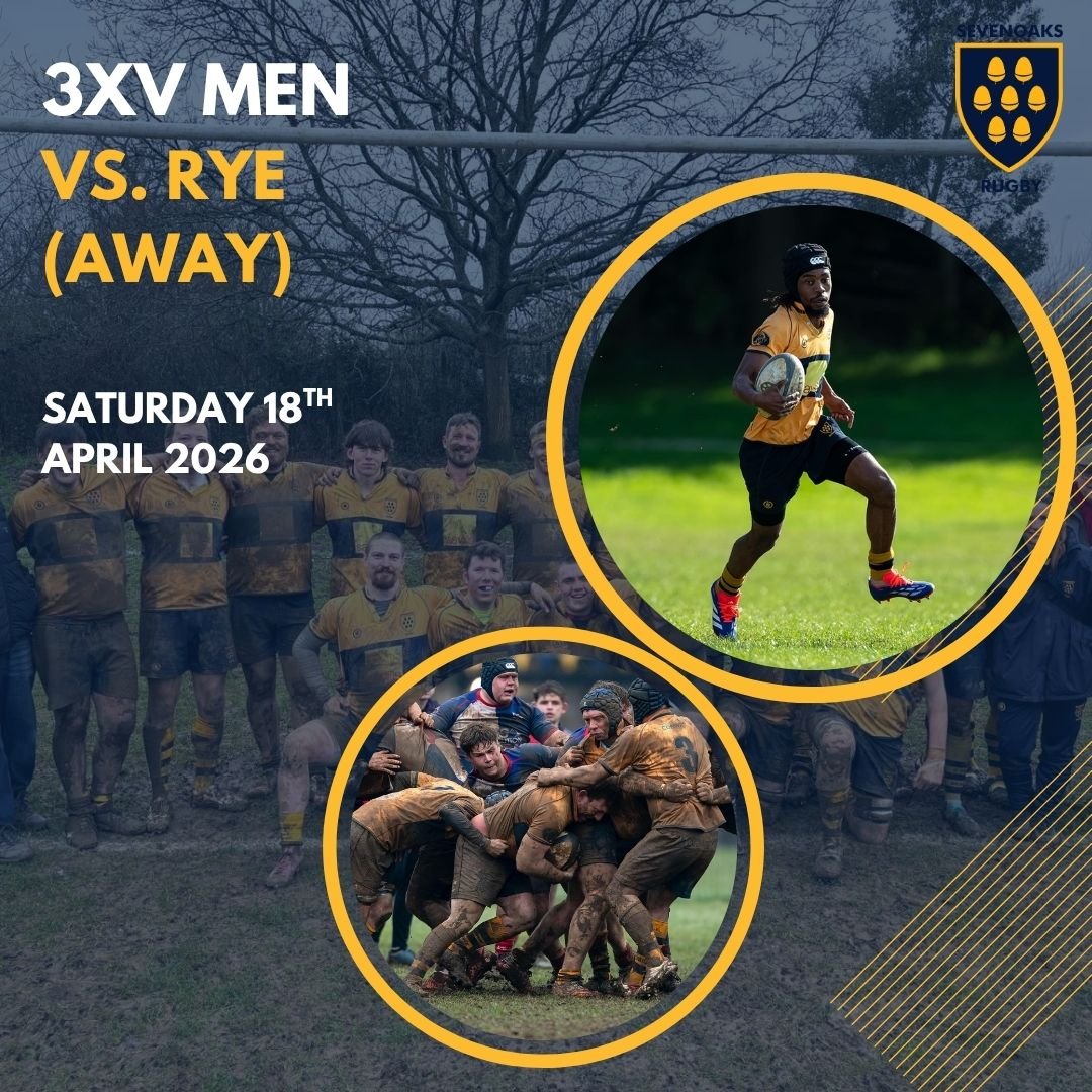 Rye RFC vs. 3XV Men Sevenoaks RFC — Sevenoaks Rugby