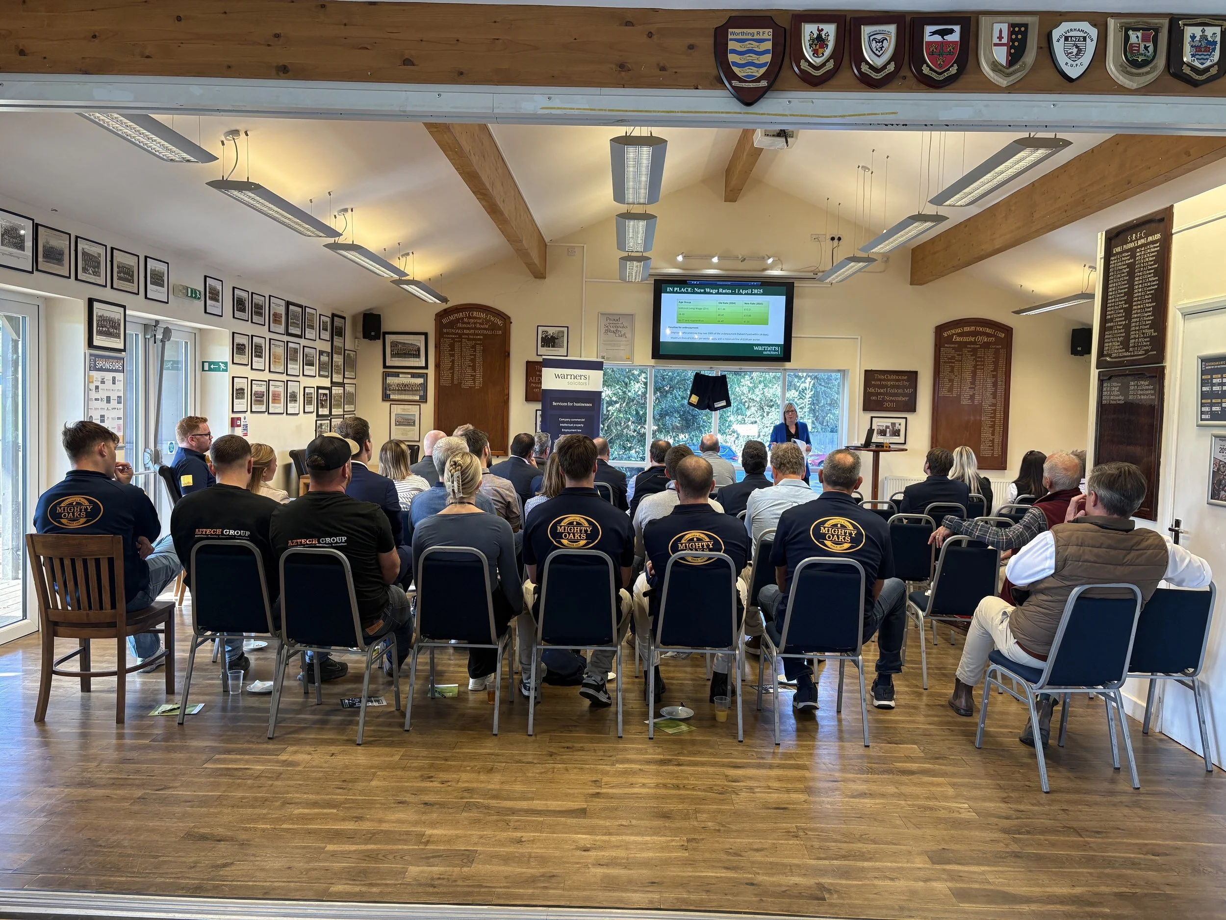 A Great Start to the Day: Mighty Oaks Business Breakfast with Warners Solicitors☕️🥐