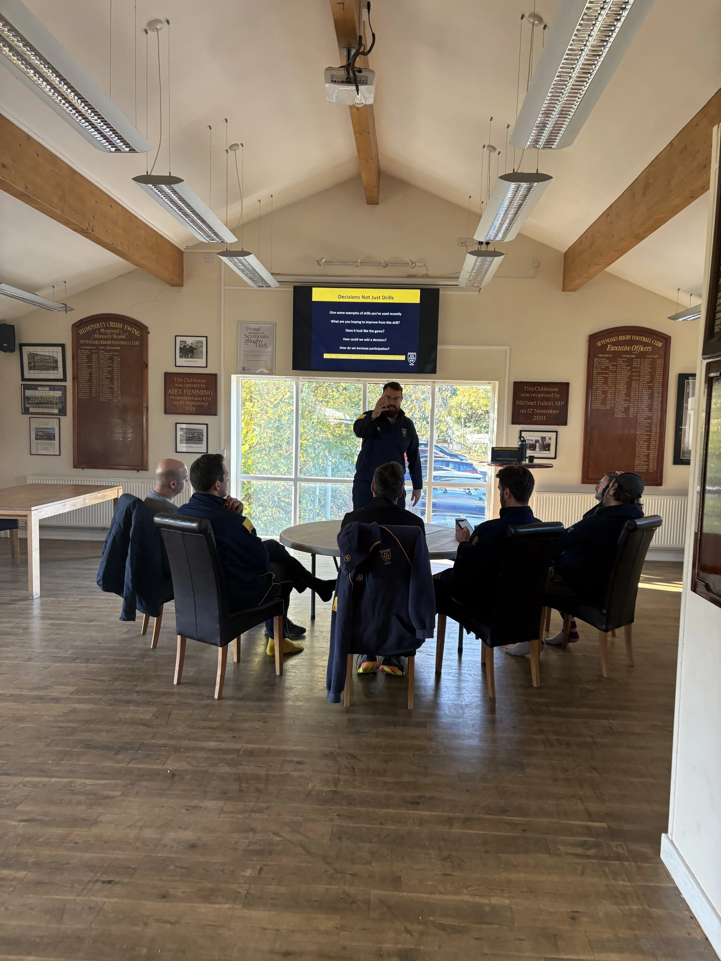 Coaching CPD Session With George Flatman
