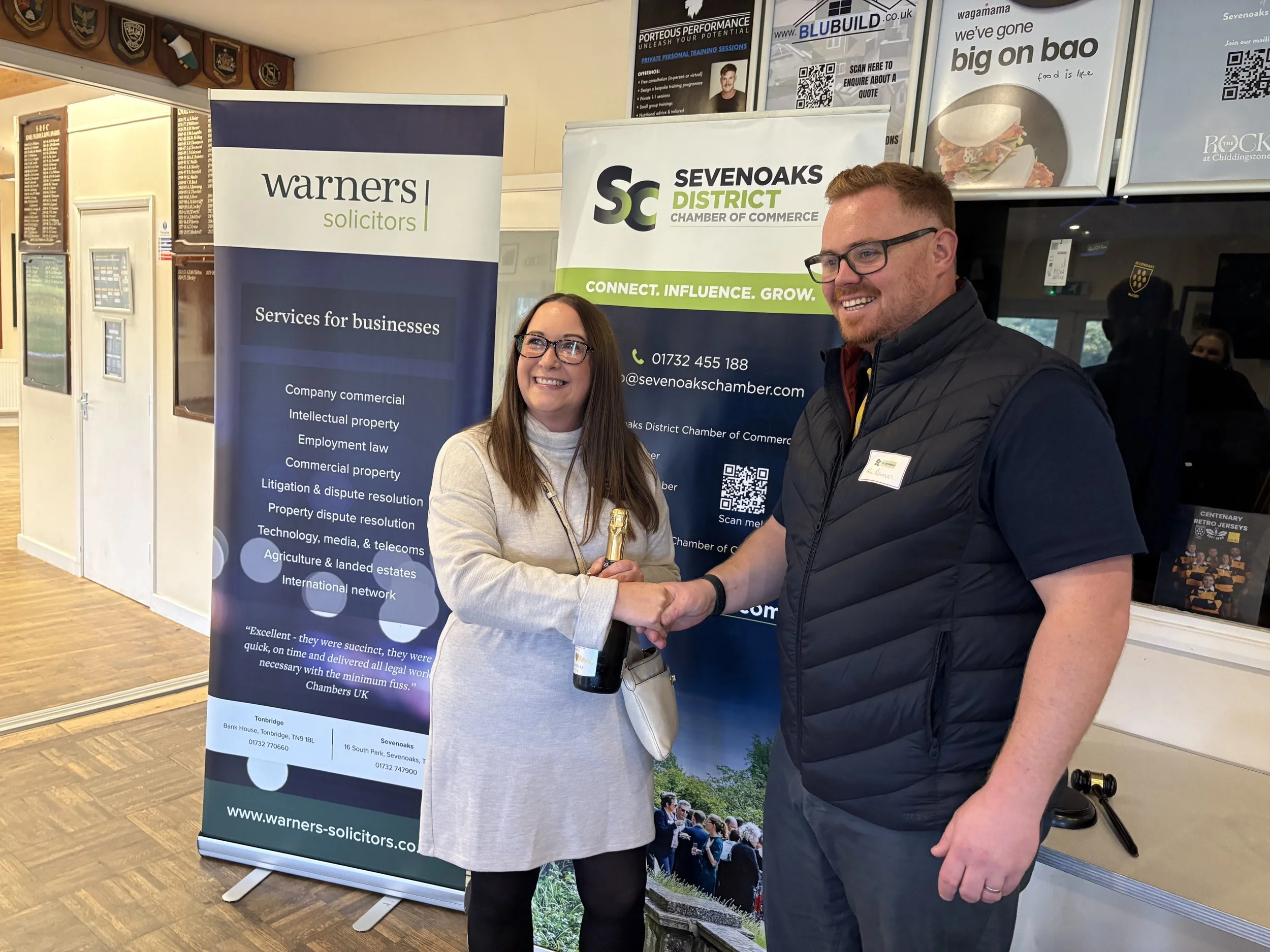 A Fantastic Morning Hosting the Sevenoaks Chamber of Commerce!