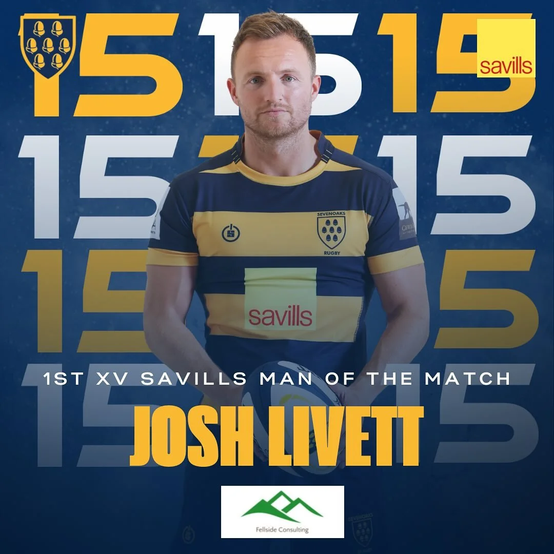Mixed results for our two senior sides who took on Dorking in a double header away on Saturday 

Our 1st XV were unable to pick up any points as the succumbed to a powerful Dorking side 😕

The @savills Man of the Match was awarded to Josh Livett who
