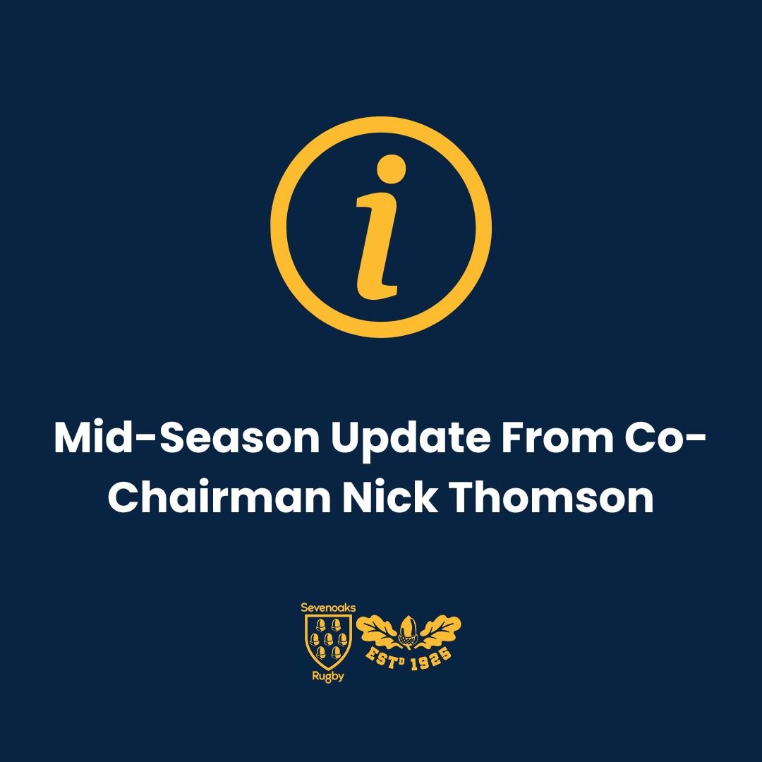Mid Season Update From Co-Chairman Nick Thompson