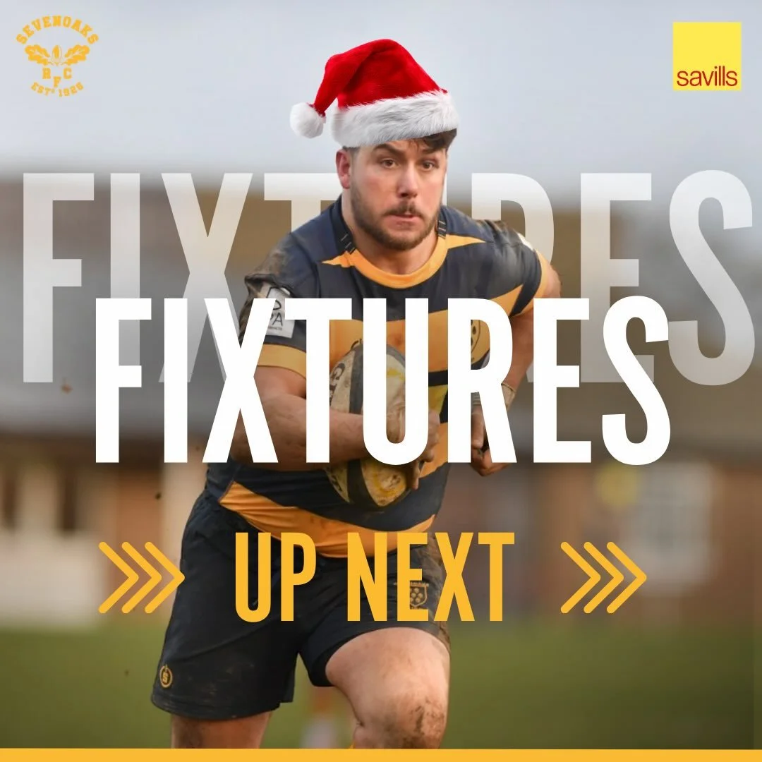 One more week of fixtures before we take a festive break 🎄🎅

Only our Senior Squad in action this Saturday but it&rsquo;s a full house of with all three sides taking to the field 💪 

1st XV v Canterbury
📍- The Paddock 🏰🏟️
🗓️- 20/12/25
⏰- 14:00