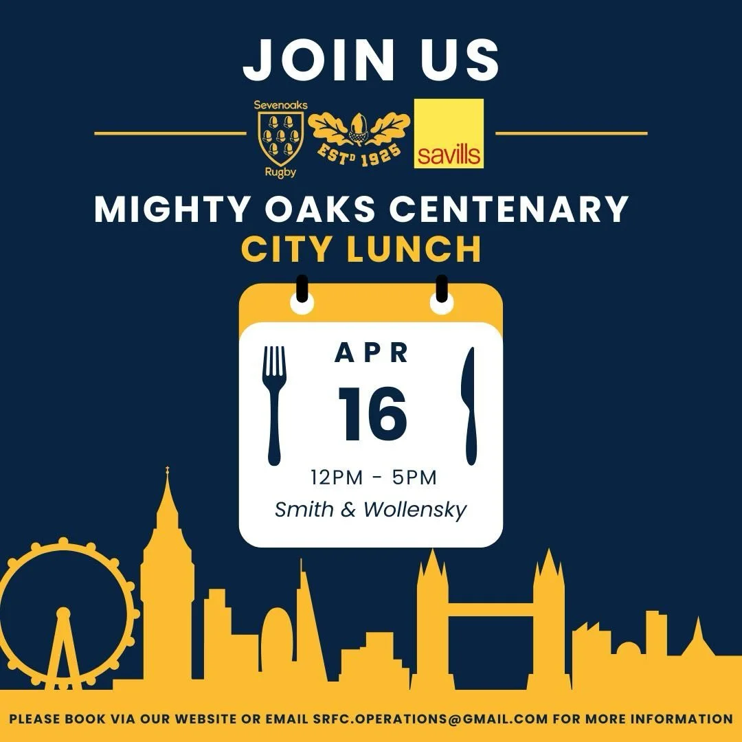 Join Us for Our 2026 Centenary City Lunch!🏙️🍽️ (updated date)

🗓️Thursday 16th April 2026
📍Smith and Wollensky
⏰12pm- 5pm 

Enjoy an afternoon of exceptional dining, conversation, and celebration as we come together once again to honour the histo