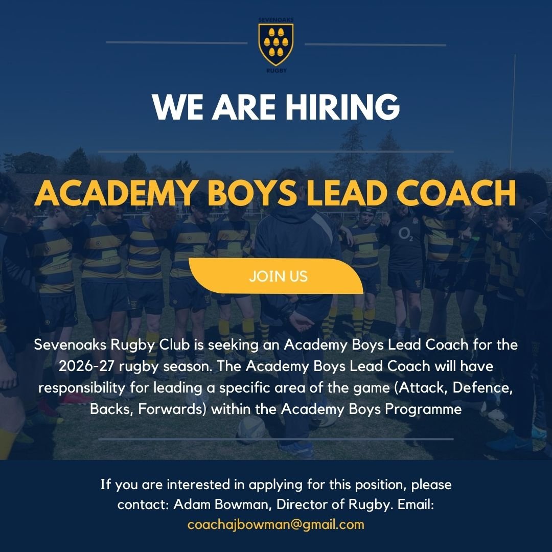 Join Us: Academy Boys Lead Coach