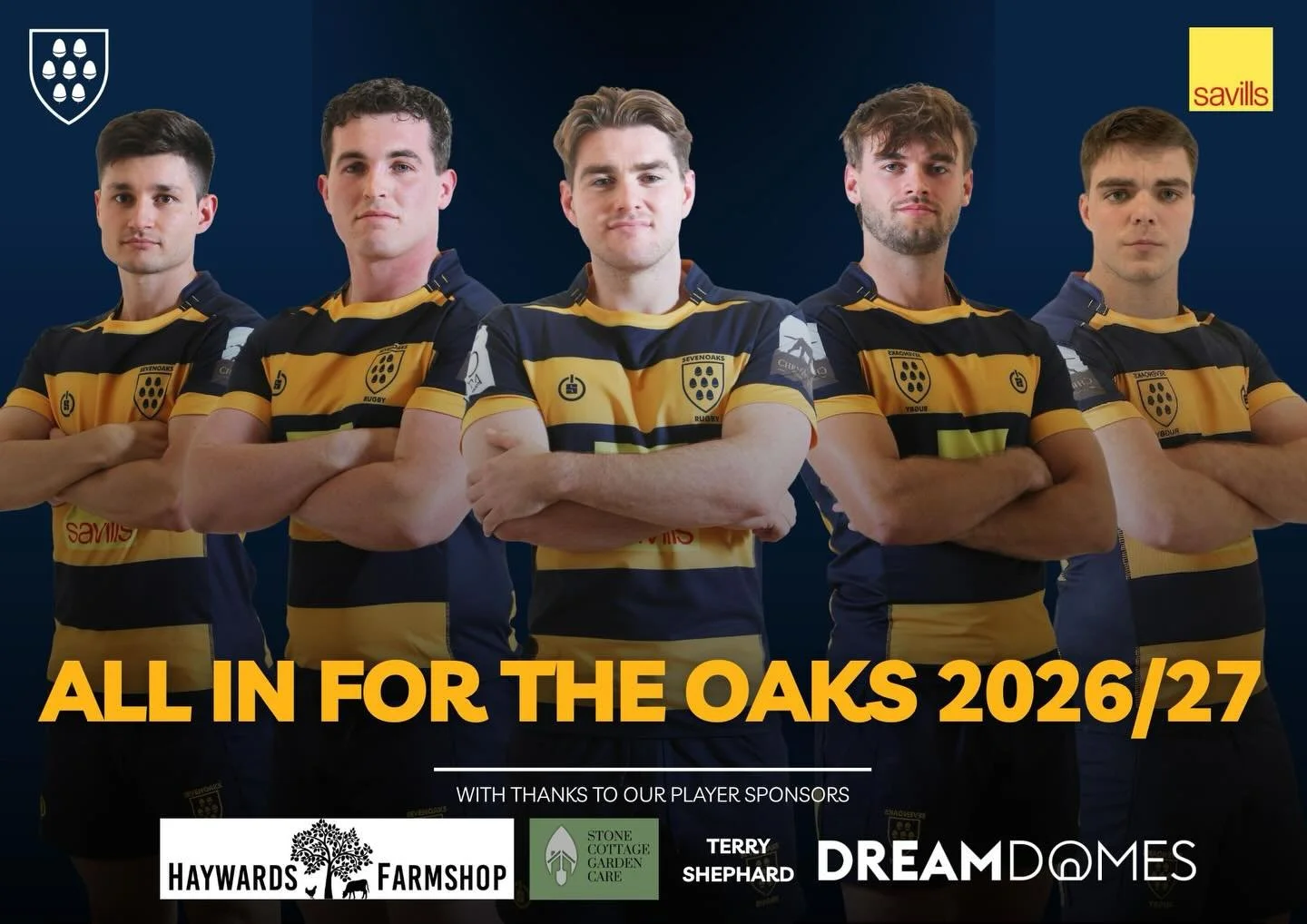 ALL IN FOR THE OAKS 2026/27 💛💙

A new week brings new signings! We are very pleased to share the following players will be with us for the 2026/27 season. 

Hanro Rossouw
Joseph Foster 
Charlie Corrigan
Cam Cummings 
Barnaby Thomas 

More announcem