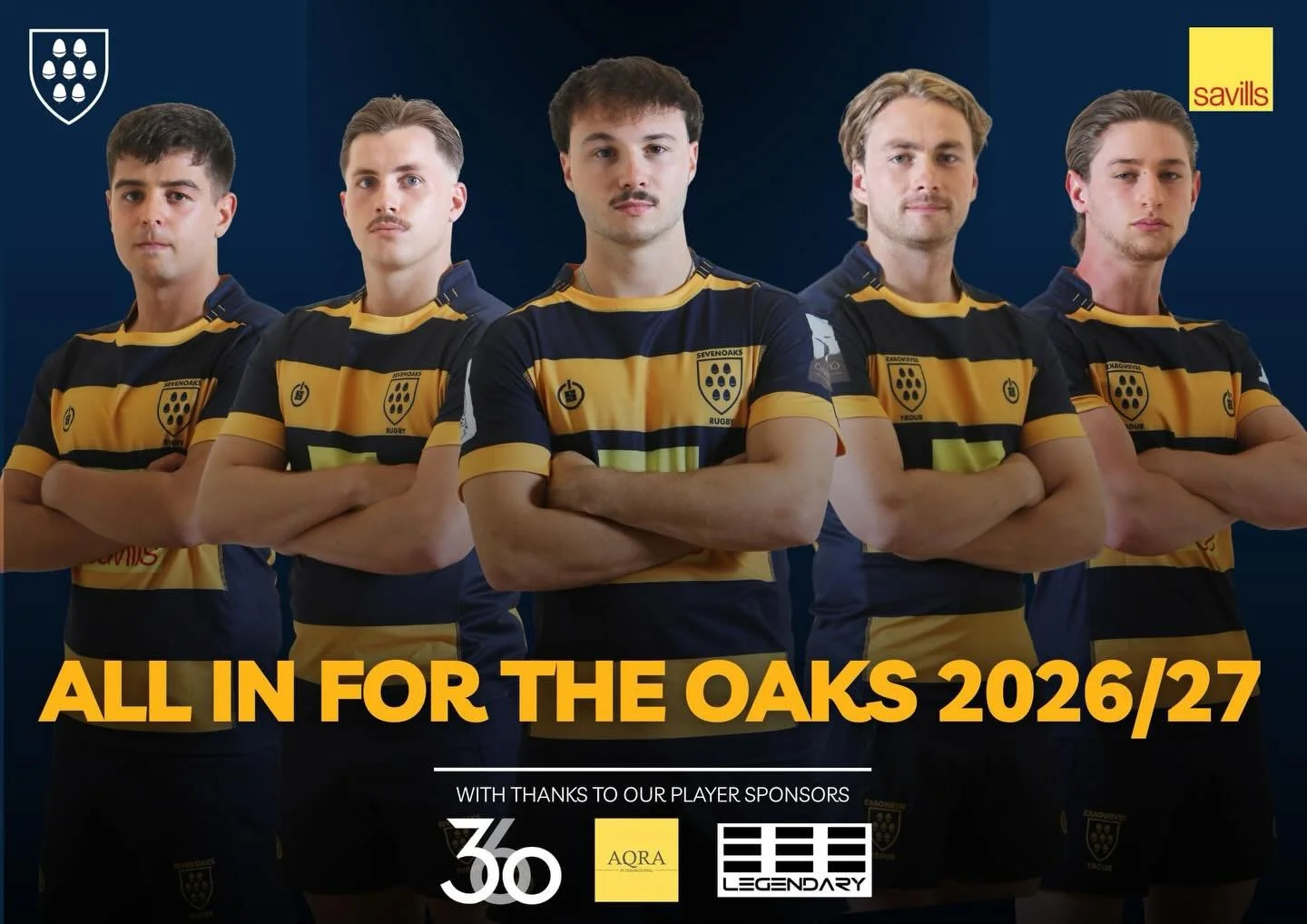 ALL IN FOR THE OAKS 2026/27 💛💙

We are excited to share the following players have also signed and committed to being with us for the 2026/27 season. 

Billy Boyd 
Louis Stone 
Jacob Ivell
Will Chenery
Juan Barnard 

More announcements coming soon 