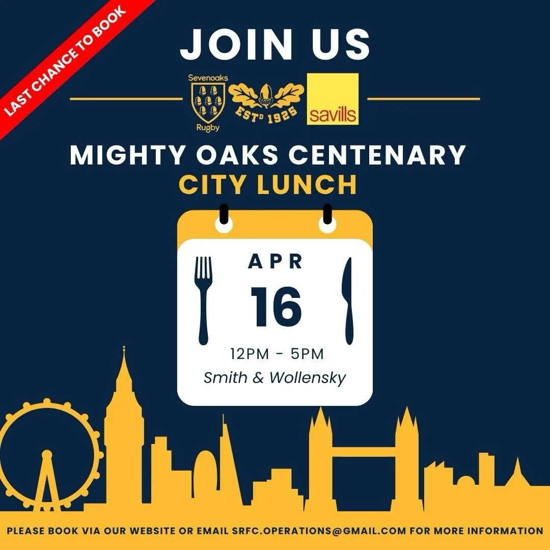 🚨✨Last chance to secure your seat ✨🚨

Bookings are closing soon for our City Lunch &ndash; don&rsquo;t miss out on this special milestone year as we gather for our second Centenary City Lunch on Thursday 16th April 2026 at Smith &amp; Wollensky (ne