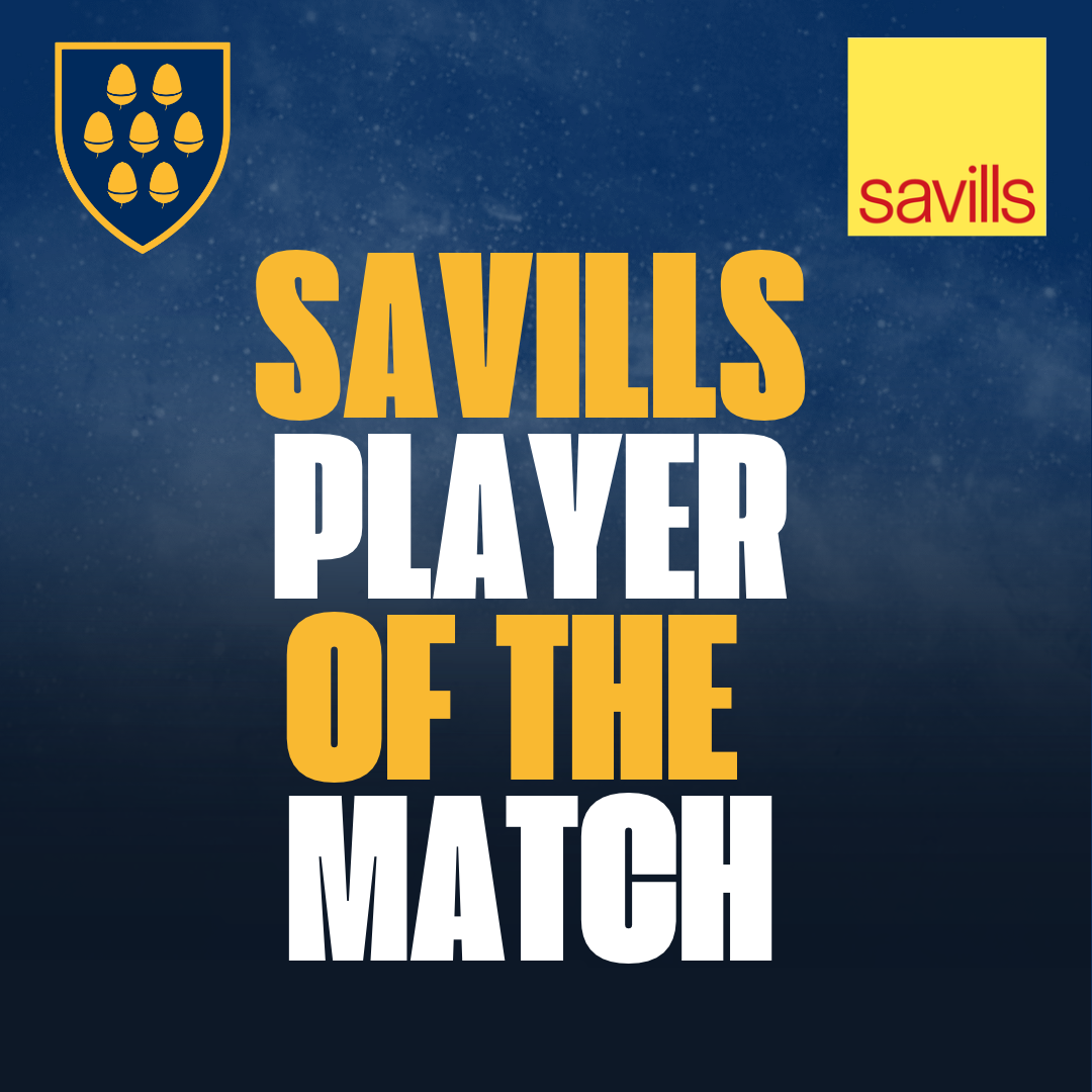 Senior Men's Savills Player of the Match 1st, 2nd &amp; 3rd XV