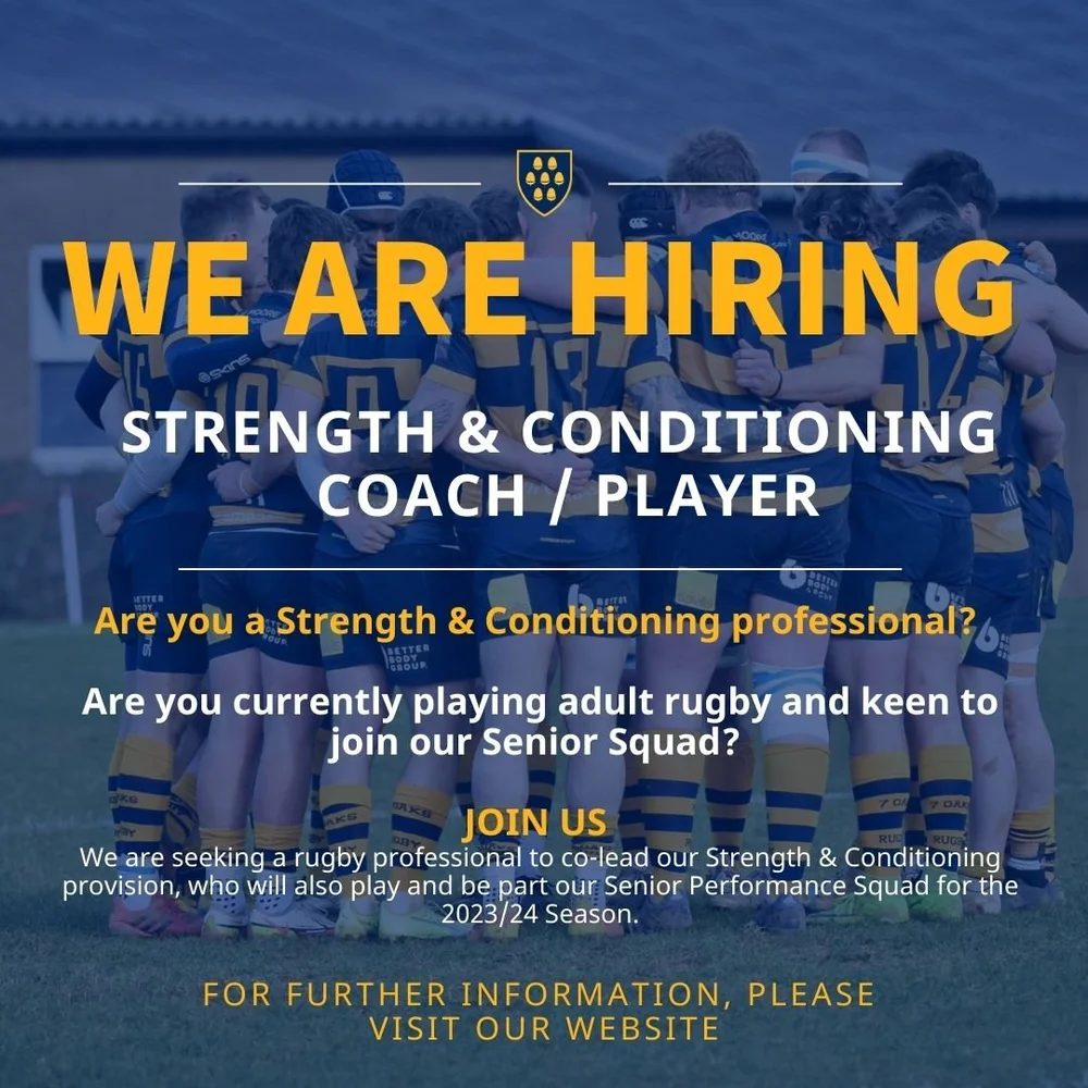 Strength & Conditioning Coach / Player — Sevenoaks Rugby