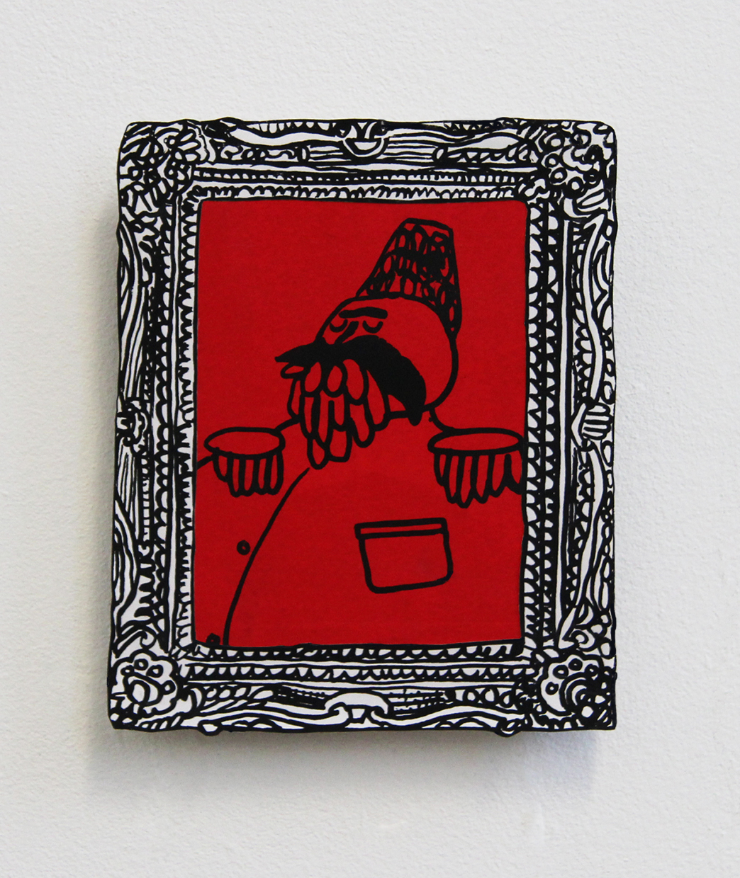  Untitled, Screen print on paper, 2015 