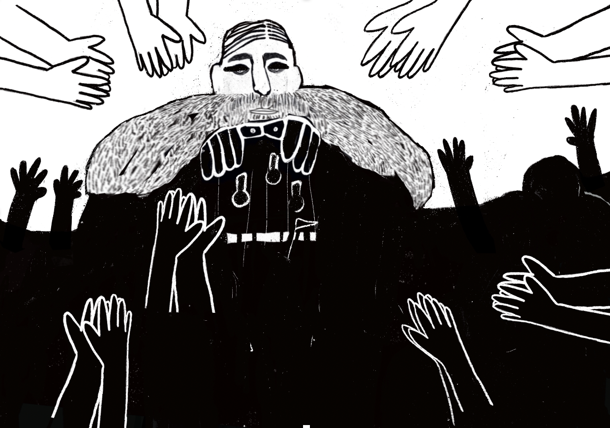  New media work/ stills from animation  The Moonwatch , 2020 