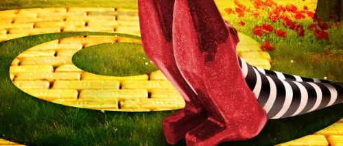 Who is wearing your ruby slippers?