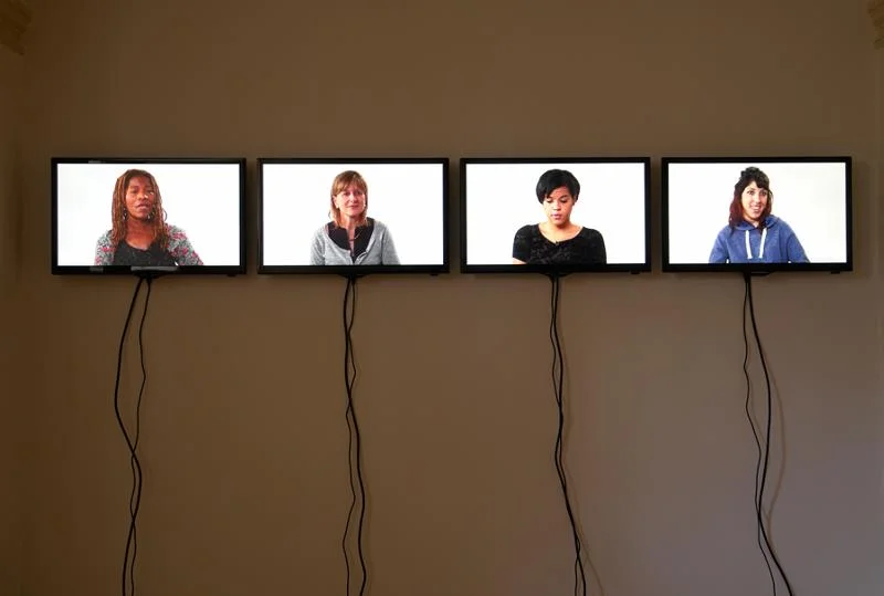 Anne Brodie, Installation view 'The Conversation', 2014