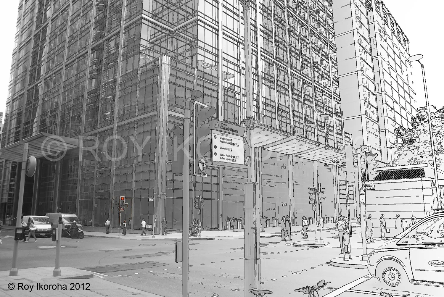 Canary Wharf - 2Sides