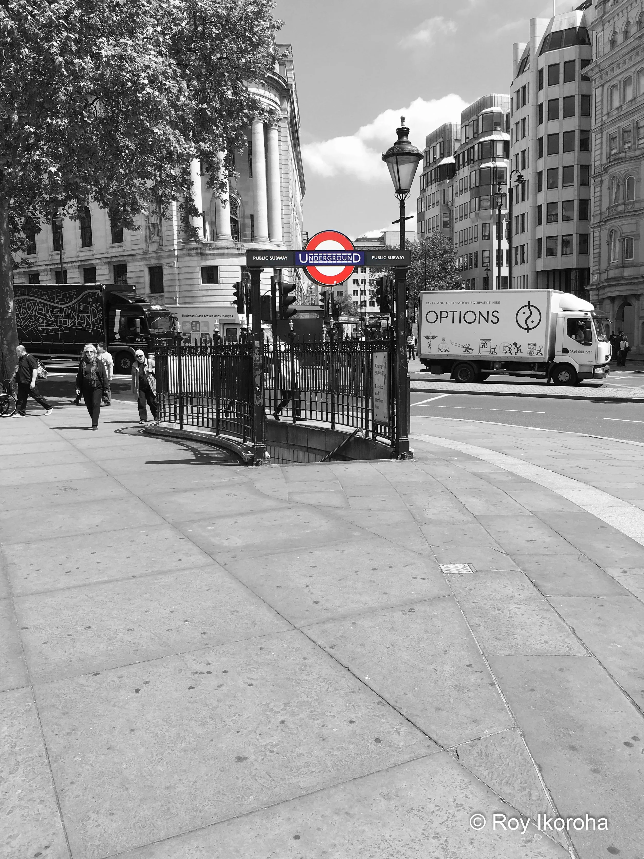 Charing Cross underground station entrance