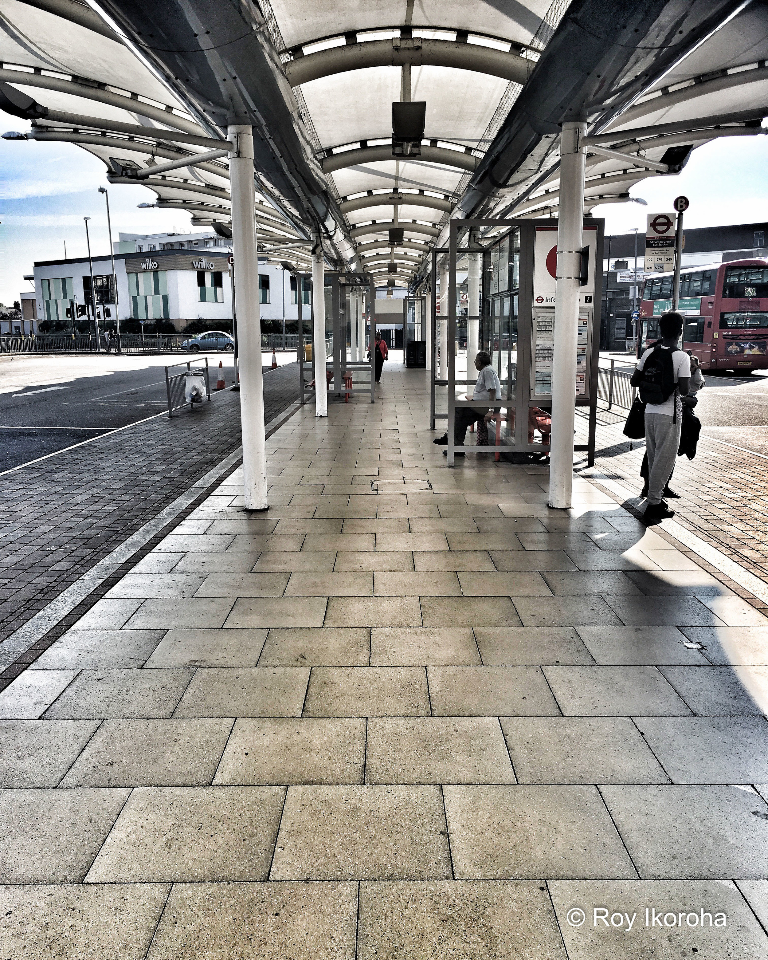 Edmonton Green bus station, London