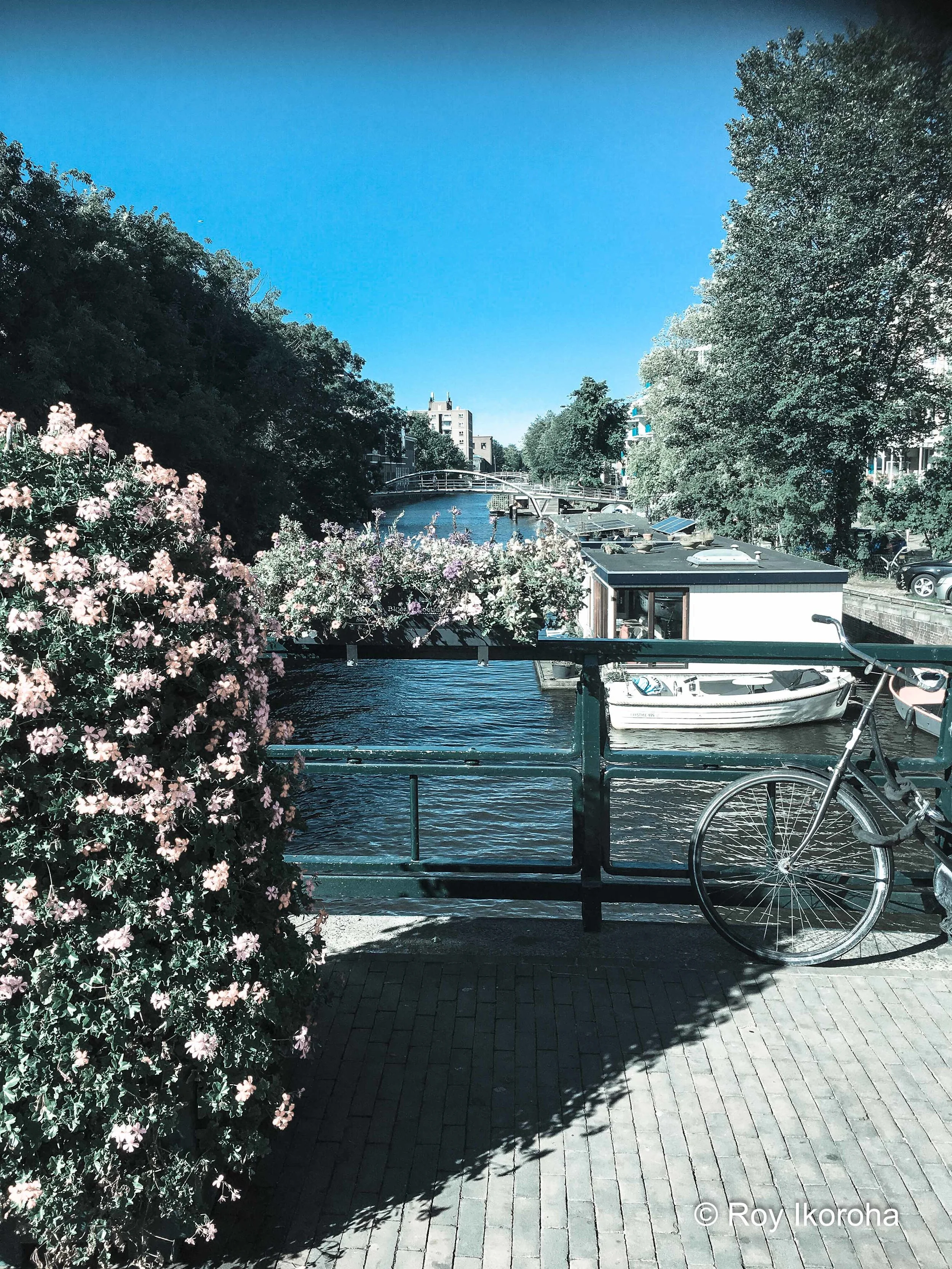 Some of the beautiful scenery on Bilderdijkstraat, Amsterdam, Netherlands